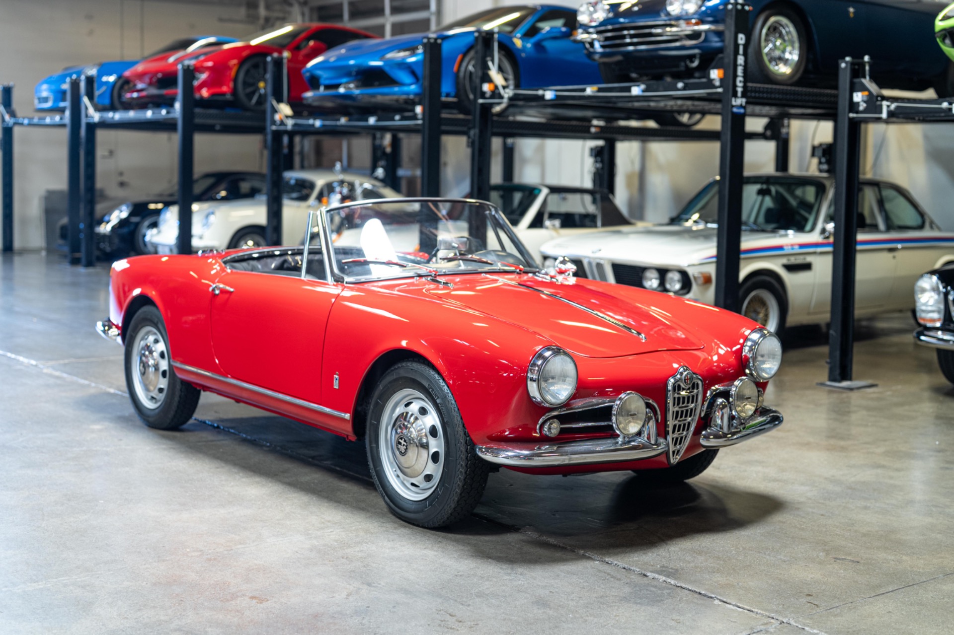 Red 1962 Alfa Romeo Giulia Sedan  Manual