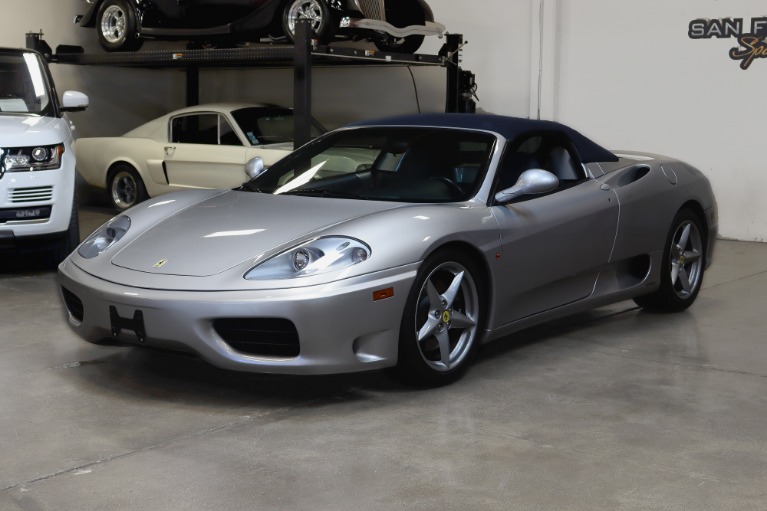 Used 2003 Ferrari 360 Spider for sale Sold at San Francisco Sports Cars in San Carlos CA 94070 3