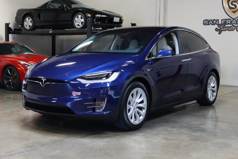 Used 2018 Tesla Model X 75D for sale Sold at San Francisco Sports Cars in San Carlos CA 94070 3