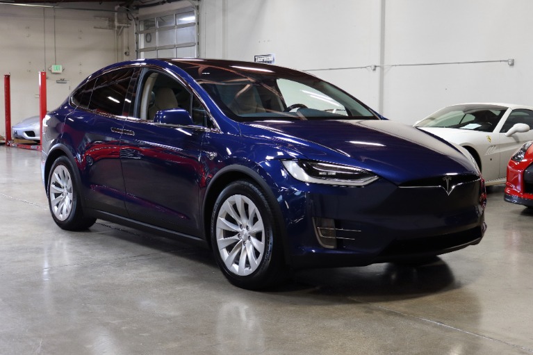 Used 2018 Tesla Model X 75D for sale Sold at San Francisco Sports Cars in San Carlos CA 94070 1