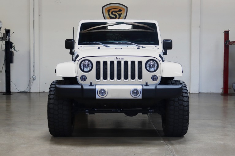 Used 2018 Jeep Wrangler JK Unlimited Sahara for sale Sold at San Francisco Sports Cars in San Carlos CA 94070 2