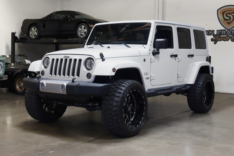 Used 2018 Jeep Wrangler JK Unlimited Sahara For Sale ($48,995) | San  Francisco Sports Cars Stock #C21032