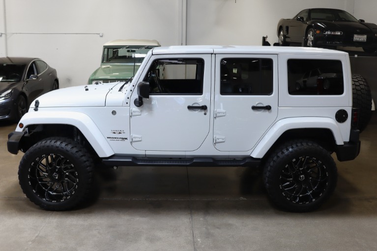 Used 2018 Jeep Wrangler JK Unlimited Sahara for sale Sold at San Francisco Sports Cars in San Carlos CA 94070 4