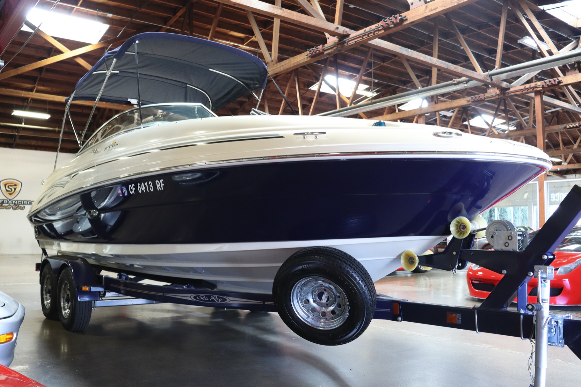 Used 2005 Sea Ray 220DS for sale Sold at San Francisco Sports Cars in San Carlos CA 94070 1