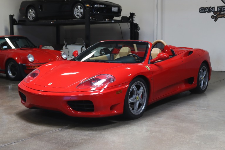 Used 2003 Ferrari 360 Spider for sale Sold at San Francisco Sports Cars in San Carlos CA 94070 3