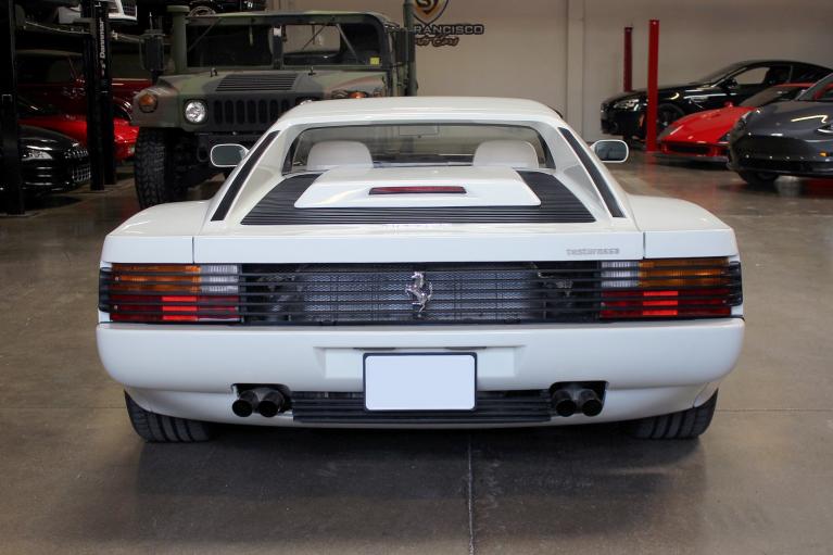 Used 1988 Ferrari Testarossa for sale Sold at San Francisco Sports Cars in San Carlos CA 94070 3