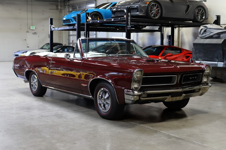 Used 1965 Pontiac GTO Convertible for sale $115,995 at San Francisco Sports Cars in San Carlos CA 94070 1