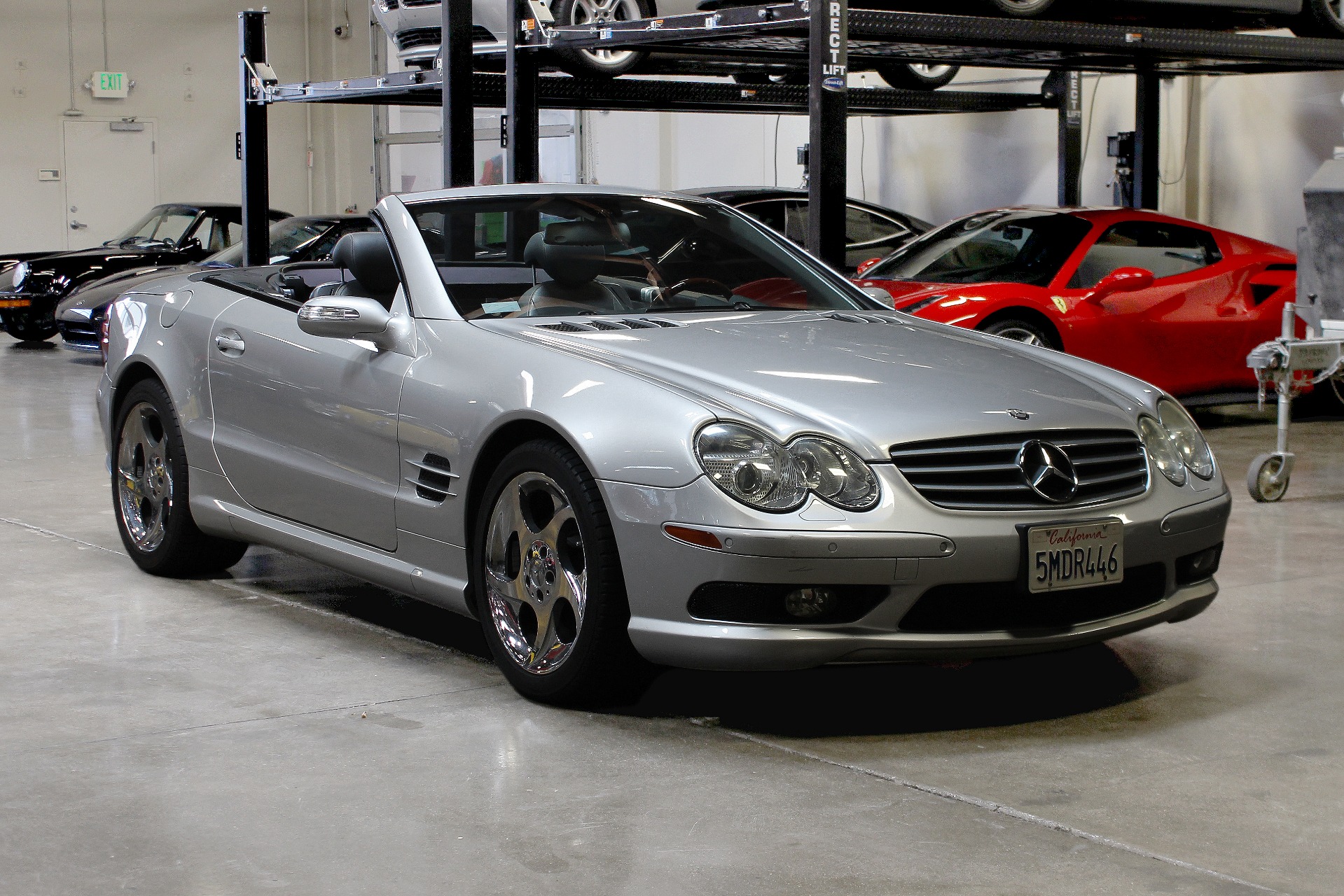 Used 2005 Mercedes-Benz SL-Class SL 500 for sale Sold at San Francisco Sports Cars in San Carlos CA 94070 1
