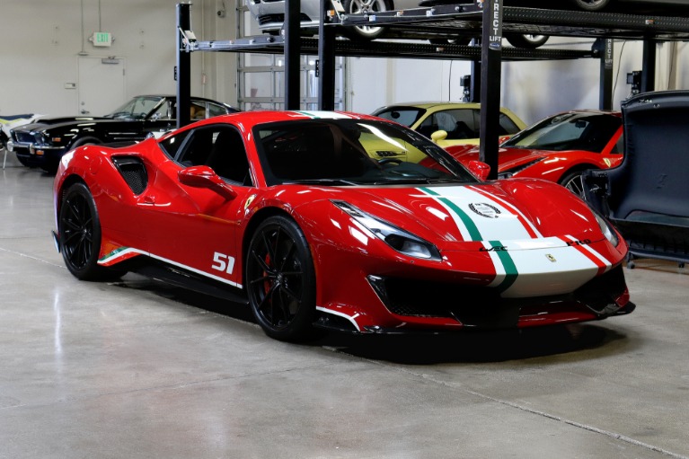 Used 2020 Ferrari 488 Pista Piloti for sale Sold at San Francisco Sports Cars in San Carlos CA 94070 1