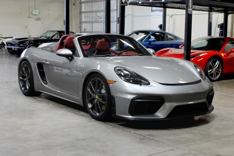 Used 2020 Porsche 718 Boxster Spyder for sale Sold at San Francisco Sports Cars in San Carlos CA 94070 1