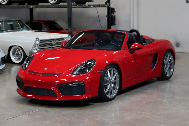 Used 2016 Porsche Boxster Spyder for sale Sold at San Francisco Sports Cars in San Carlos CA 94070 3