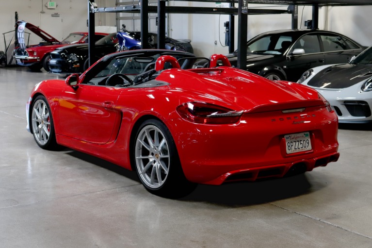 Used 2016 Porsche Boxster Spyder for sale Sold at San Francisco Sports Cars in San Carlos CA 94070 4