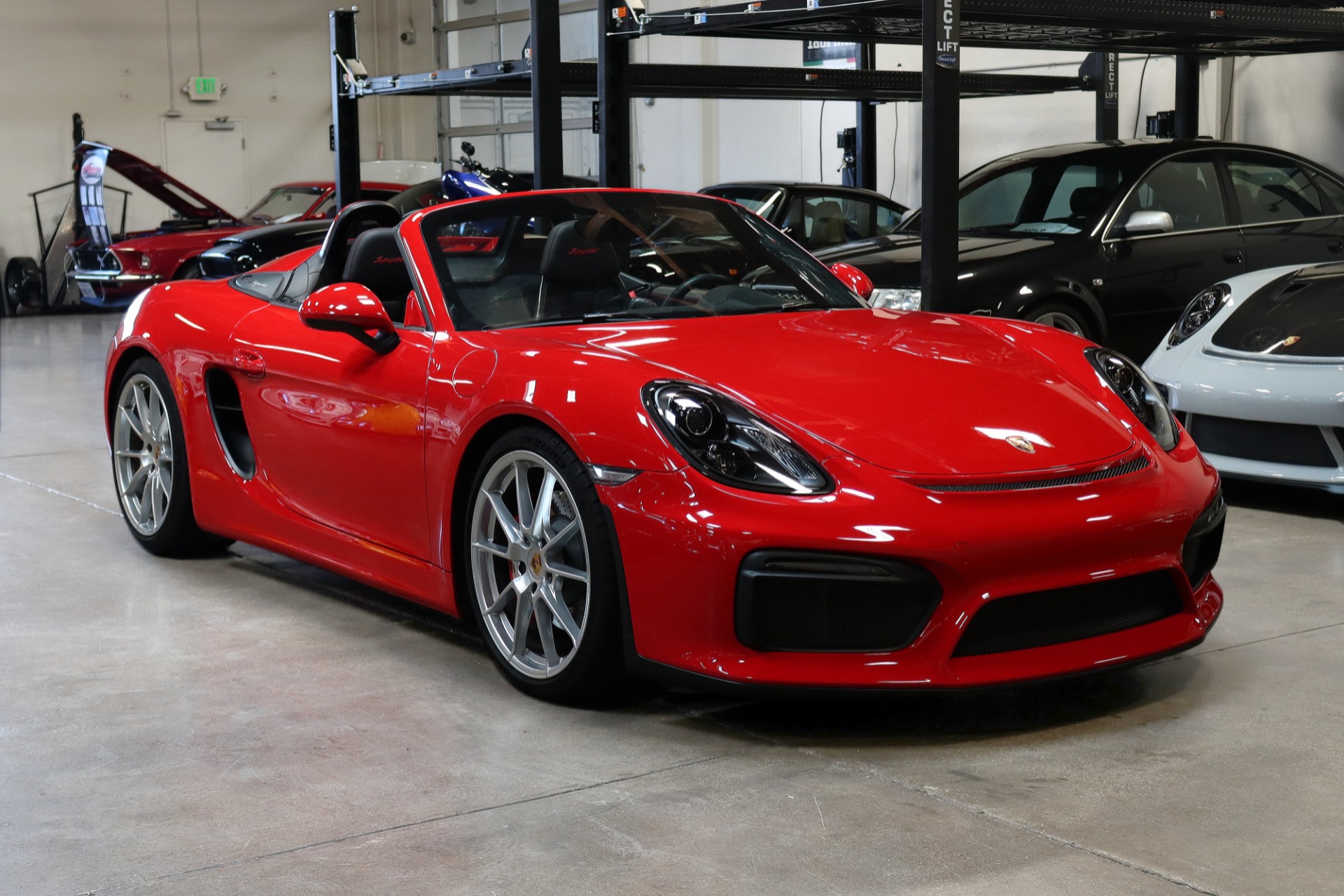Used 2016 Porsche Boxster Spyder for sale Sold at San Francisco Sports Cars in San Carlos CA 94070 1