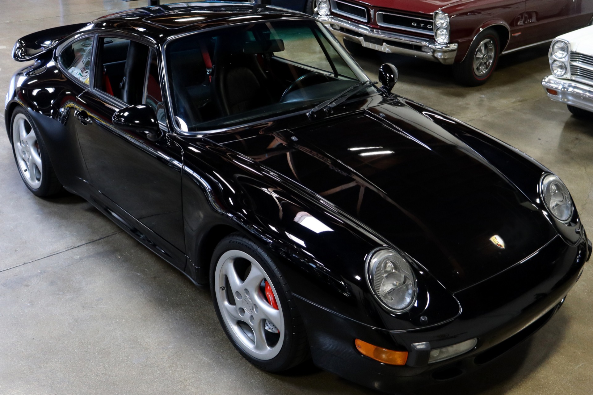 【MAXICHAMPS】Porsche 911 Turbo Black Minichamps Maxichamps Porsche 911 993 Turbo Black 1995 1/43