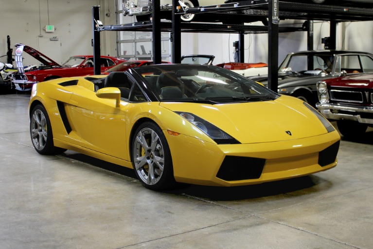 Used 2007 Lamborghini Gallardo Spyder for sale Sold at San Francisco Sports Cars in San Carlos CA 94070 1