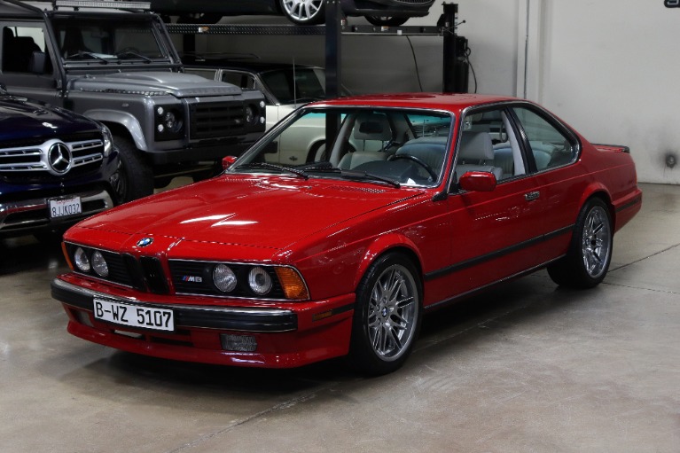Used 1988 BMW M6 M6 for sale $45,995 at San Francisco Sports Cars in San Carlos CA 94070 3