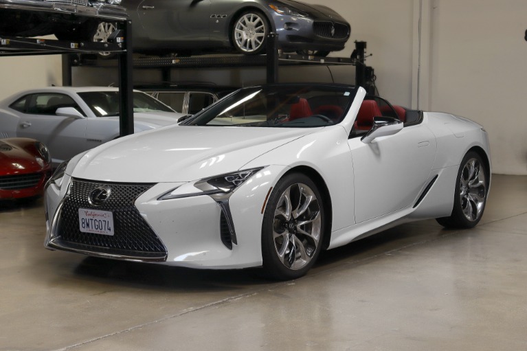 Used 2021 Lexus LC 500 Convertible for sale Sold at San Francisco Sports Cars in San Carlos CA 94070 3