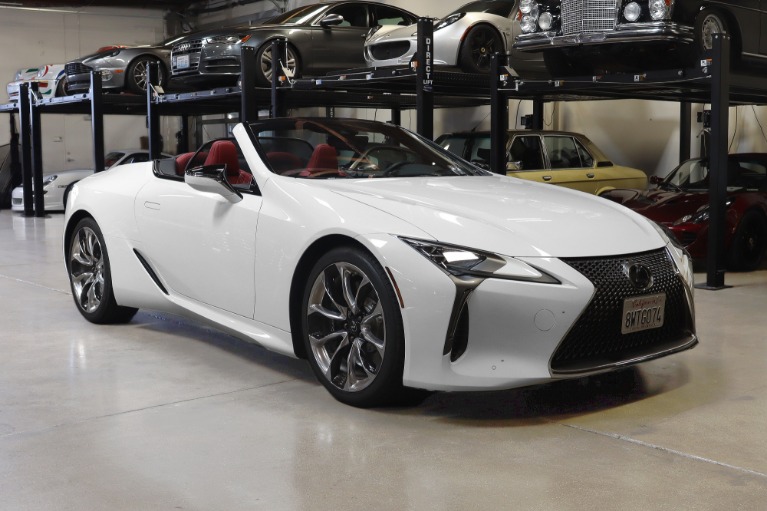 Used 2021 Lexus LC 500 Convertible for sale Sold at San Francisco Sports Cars in San Carlos CA 94070 1