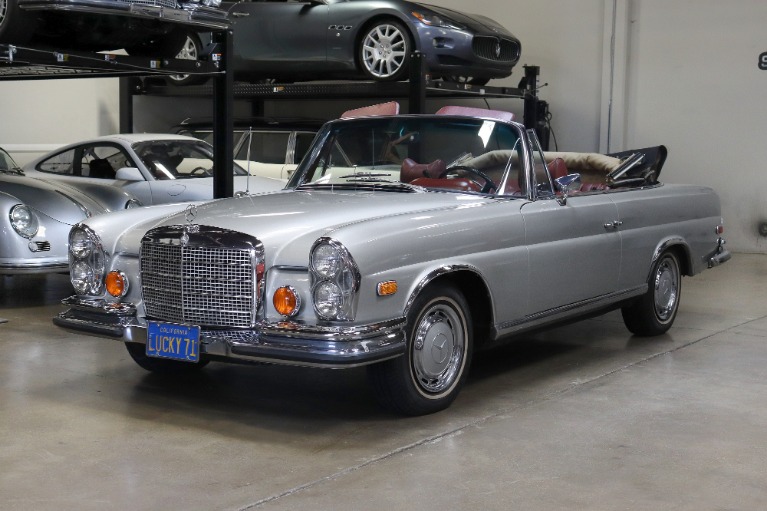 Used 1971 Mercedes Benz 280SE 3.5 Cabriolet for sale Sold at San Francisco Sports Cars in San Carlos CA 94070 3