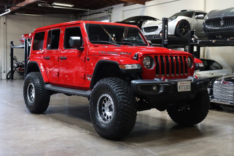 Used 2019 Jeep Wrangler Unlimited Rubicon for sale $54,995 at San Francisco Sports Cars in San Carlos CA 94070 1