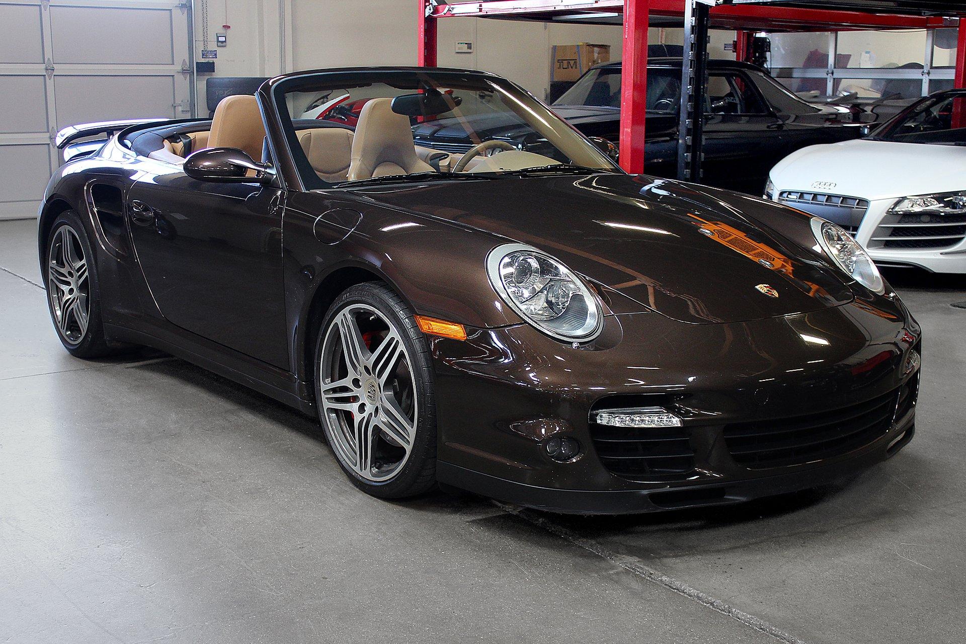 Used 2008 Porsche 911 Turbo Cabriolet for sale Sold at San Francisco Sports Cars in San Carlos CA 94070 1