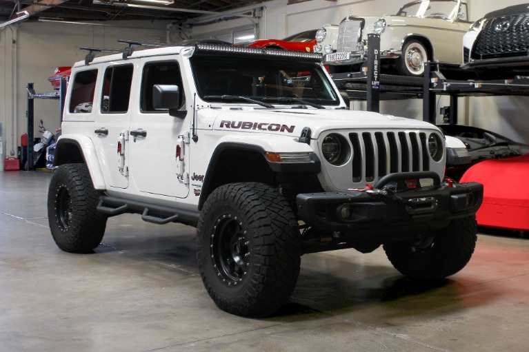 Used 2021 Jeep Wrangler Unlimited Rubicon for sale $75,995 at San Francisco Sports Cars in San Carlos CA 94070 1