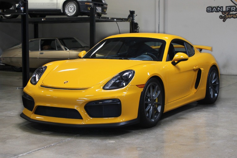 Used 2016 Porsche Cayman GT4 for sale $131,995 at San Francisco Sports Cars in San Carlos CA 94070 3