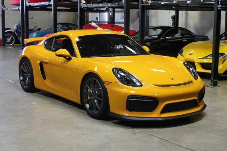 Used 2016 Porsche Cayman GT4 for sale $131,995 at San Francisco Sports Cars in San Carlos CA 94070 1