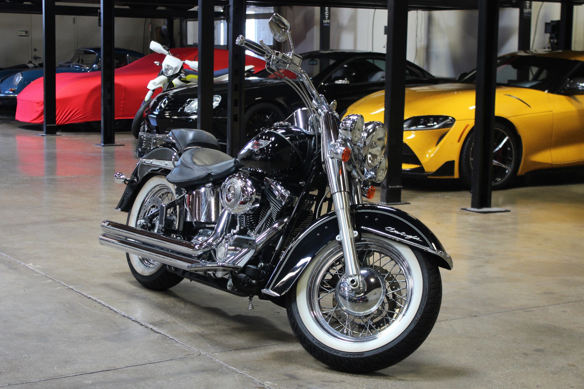 Used 2007 Harley Davidson Softtail Deluxe FLSTNI for sale Sold at San Francisco Sports Cars in San Carlos CA 94070 1
