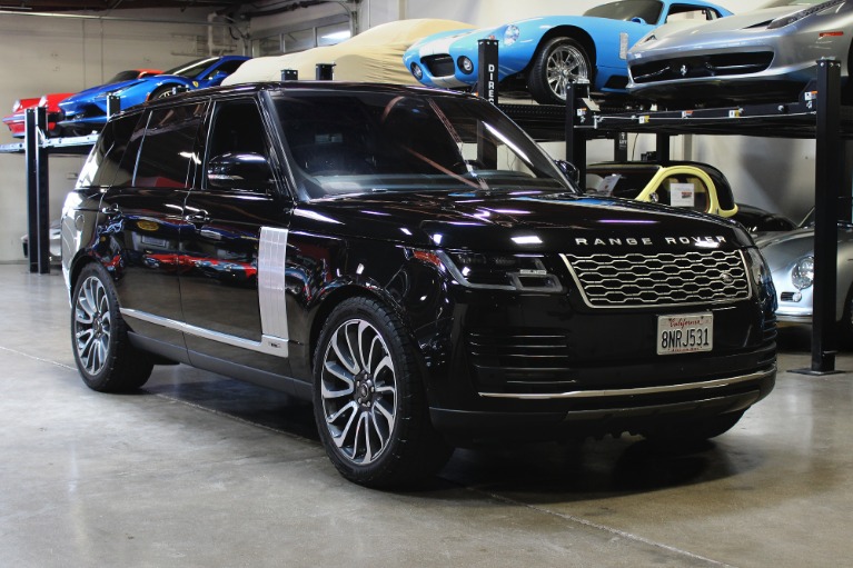 Used 2020 Land Rover Range Rover Supercharged LWB for sale $59,995 at San Francisco Sports Cars in San Carlos CA