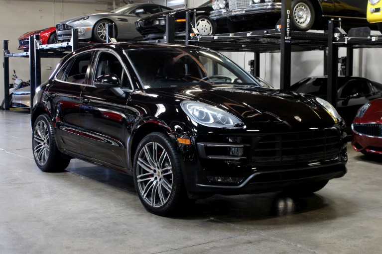 Used 2015 Porsche MACAN TURBO Turbo for sale $42,995 at San Francisco Sports Cars in San Carlos CA