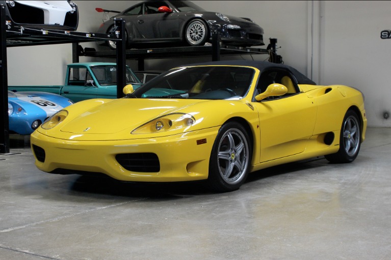 Used 2001 Ferrari 360 Spider for sale Sold at San Francisco Sports Cars in San Carlos CA 94070 3