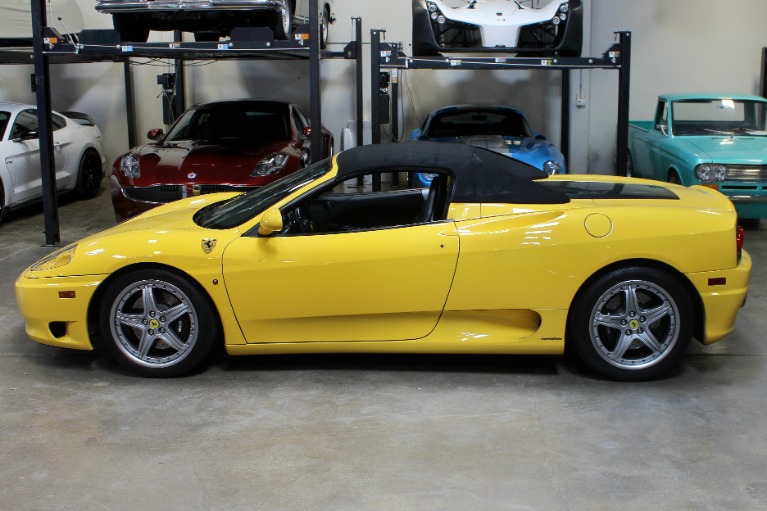 Used 2001 Ferrari 360 Spider for sale Sold at San Francisco Sports Cars in San Carlos CA 94070 4