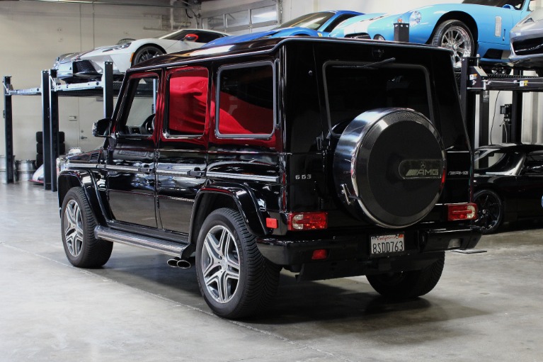 Used 2013 Mercedes-Benz G-Class G 63 AMG for sale $69,995 at San Francisco Sports Cars in San Carlos CA 94070 4