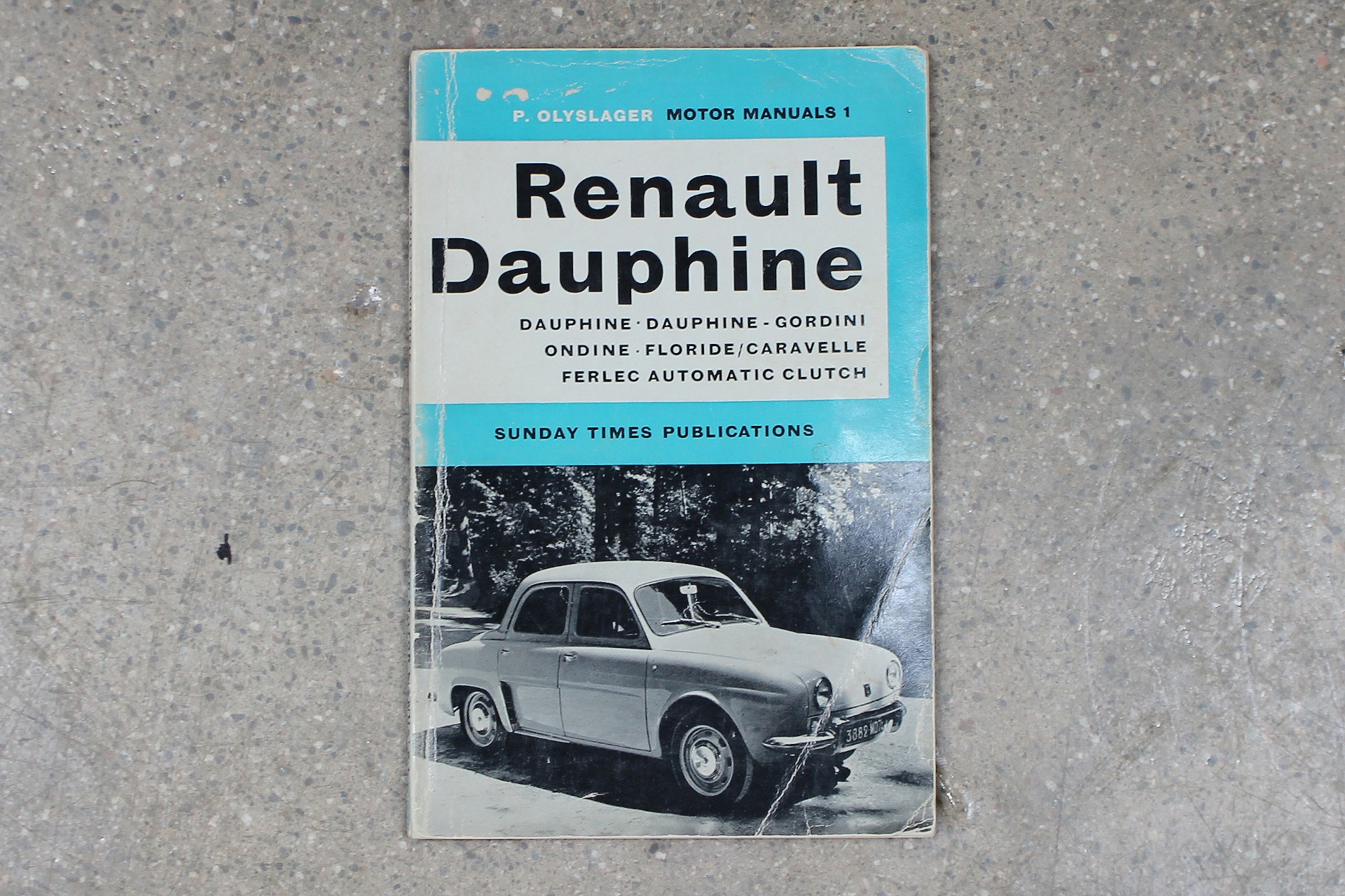 Renault DAUPHINE GORDINI #43 TOUR DE CORSE 1959 ATLAS HS24