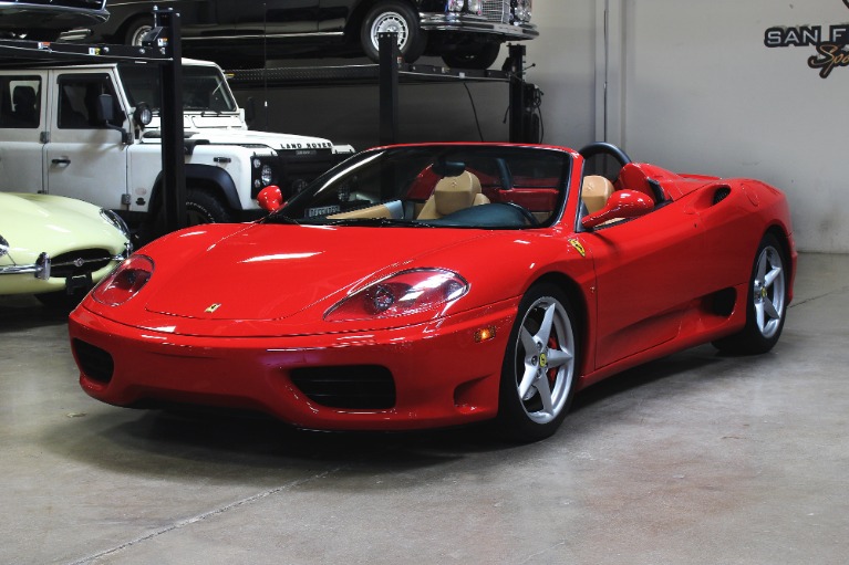 Used 2001 Ferrari 360 Spider for sale Sold at San Francisco Sports Cars in San Carlos CA 94070 3