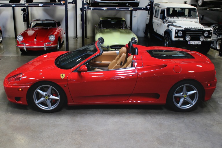 Used 2001 Ferrari 360 Spider for sale Sold at San Francisco Sports Cars in San Carlos CA 94070 4