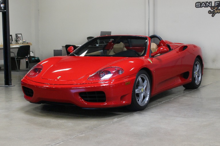 Used 2004 Ferrari 360 Spider for sale Sold at San Francisco Sports Cars in San Carlos CA 94070 3