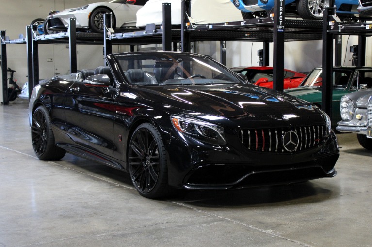 Used 2017 Mercedes-Benz AMG S63 Cabriolet for sale $93,995 at San Francisco Sports Cars in San Carlos CA