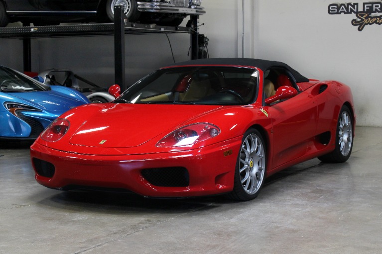 Used 2004 Ferrari 360 Spider for sale Sold at San Francisco Sports Cars in San Carlos CA 94070 3