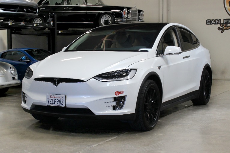 Used 2017 Tesla Model X 100D for sale $39,995 at San Francisco Sports Cars in San Carlos CA 94070 3