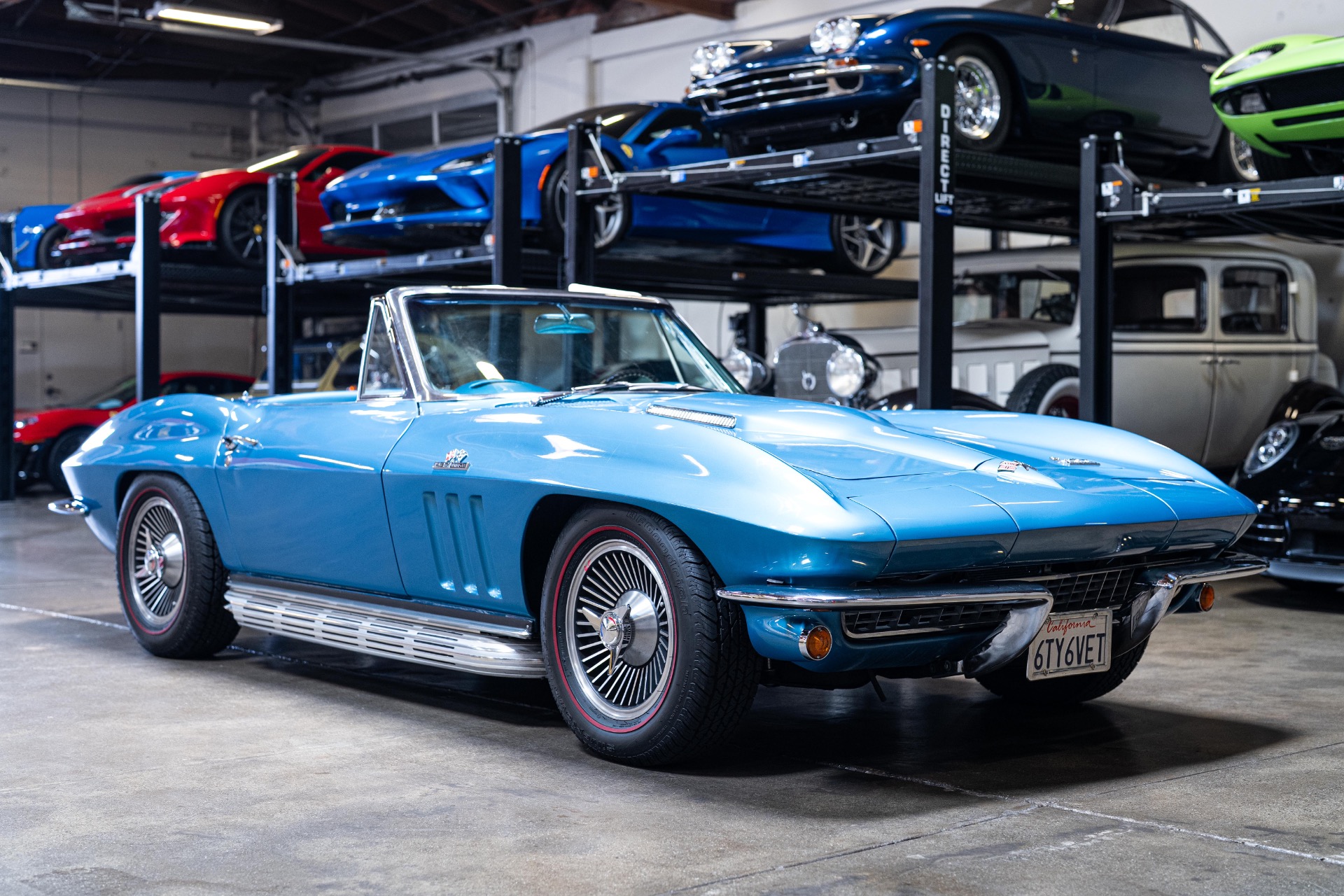 san　ブルーカーペット16p 1966 Chevrolet Corvette For Sale (Sold) | San Francisco Sports