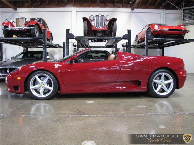 Used 2004 Ferrari 360 Spider for sale Sold at San Francisco Sports Cars in San Carlos CA 94070 3