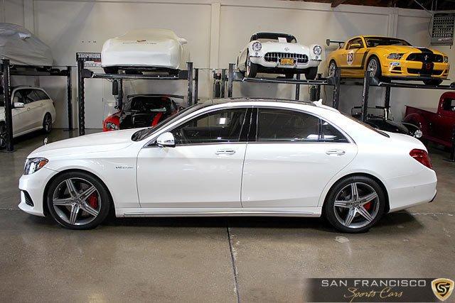 Used 2015 Mercedes-Benz S63 AMG Sedan for sale Sold at San Francisco Sports Cars in San Carlos CA 94070 3