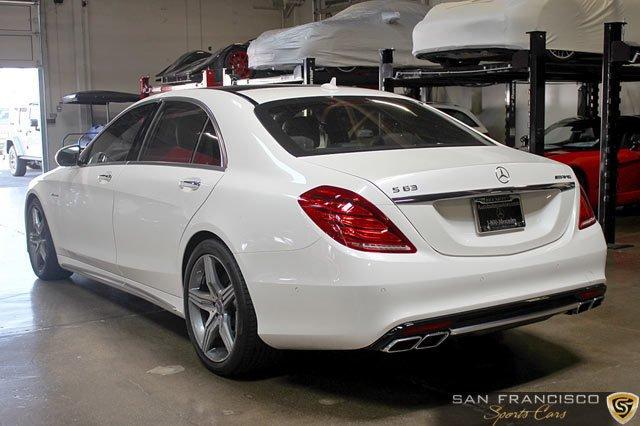 Used 2015 Mercedes-Benz S63 AMG Sedan for sale Sold at San Francisco Sports Cars in San Carlos CA 94070 4