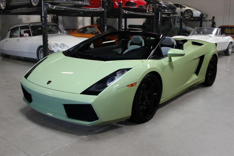 Used 2006 Lamborghini GALLARDO SPYDER for sale Sold at San Francisco Sports Cars in San Carlos CA 94070 3