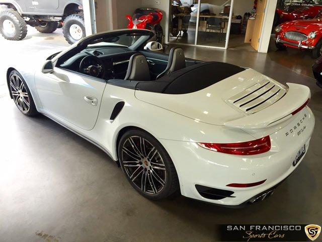 Used 2014 Porsche 911 Turbo Cabriolet for sale Sold at San Francisco Sports Cars in San Carlos CA 94070 3