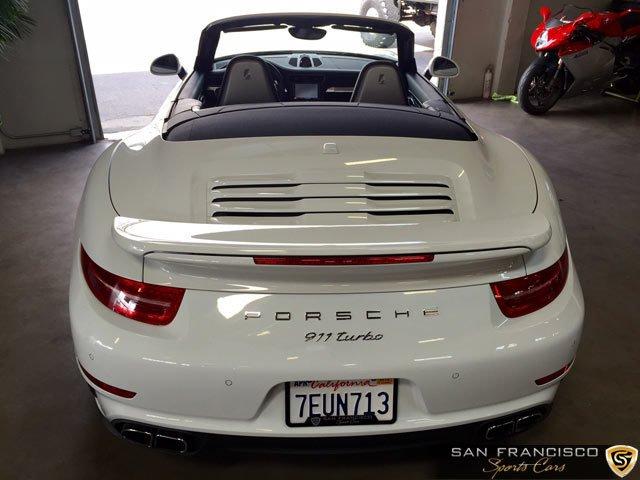 Used 2014 Porsche 911 Turbo Cabriolet for sale Sold at San Francisco Sports Cars in San Carlos CA 94070 4