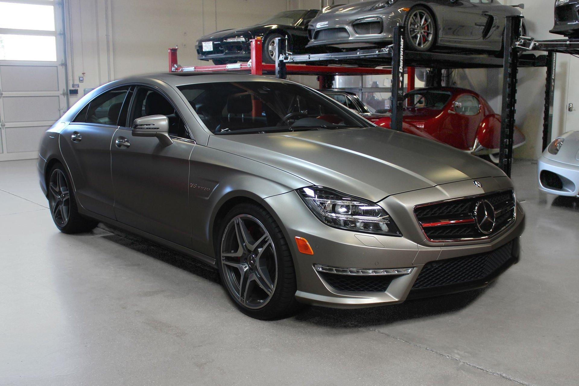 Mercedes CLS 63 AMG матовый