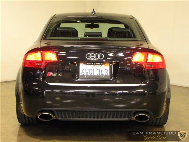 Used 2007 Audi RS4 for sale Sold at San Francisco Sports Cars in San Carlos CA 94070 4